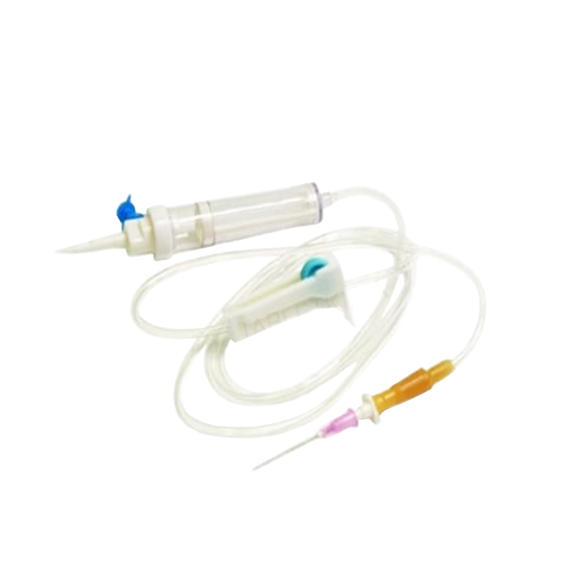 Система для переливання крові, кровозамінників та інфузійних розчинів Blade Luer Slip TS-AD з металевим шипом, (тип ПК)